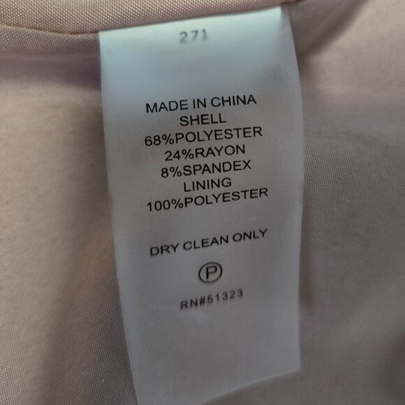 NWT Vince Camuto Dusty Blush Blazer - Picture 8 of 8